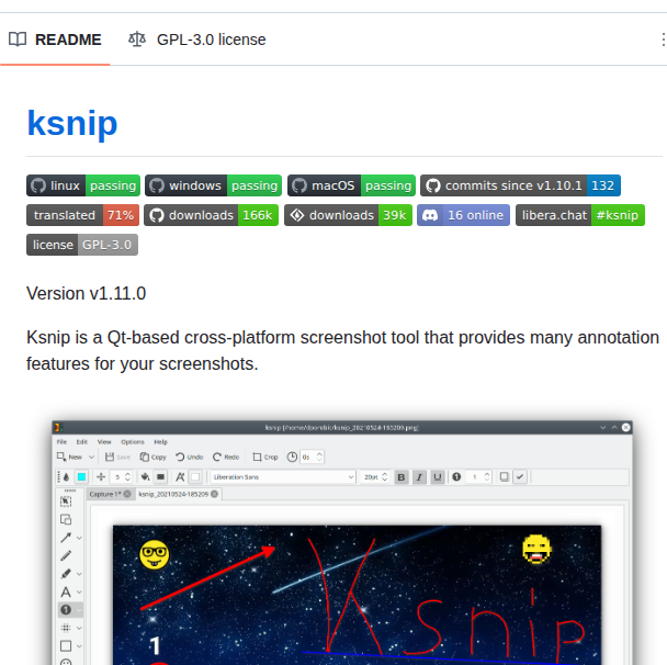 Ksnip Ksnip screenshot