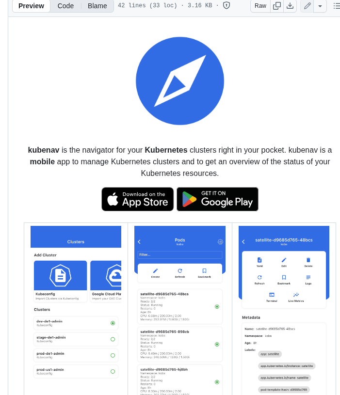 Kubenav Kubenav screenshot