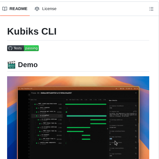 Kubiks Inc Kubiks Cli screenshot