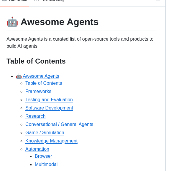 Kyrolabs Awesome Agents screenshot