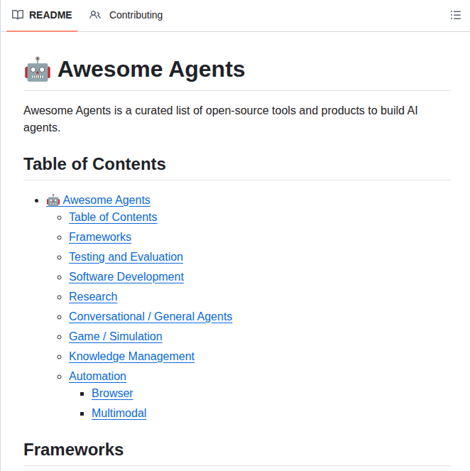 Kyrolabs Awesome Agents screenshot