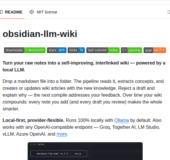 Kytmanov Obsidian Llm Wiki Local screenshot