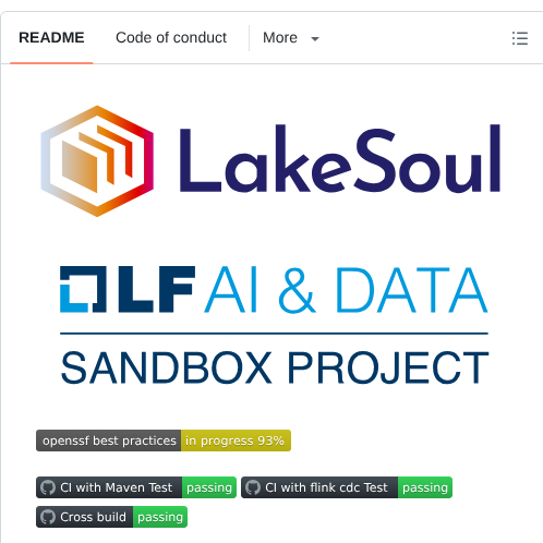Lakesoul Io Lakesoul screenshot