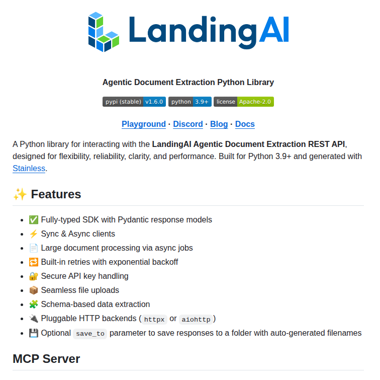 Landing Ai Ade Python screenshot