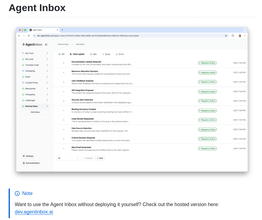 Langchain Ai Agent Inbox screenshot