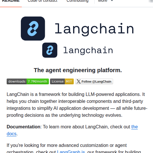 Langchain Ai Langchainjs screenshot