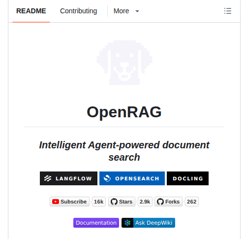 Langflow Ai Openrag screenshot