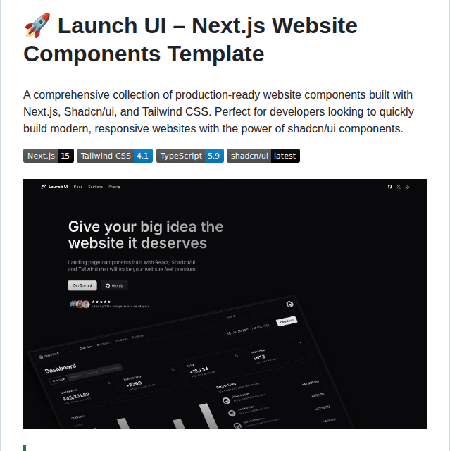 Launch Ui Launch Ui screenshot