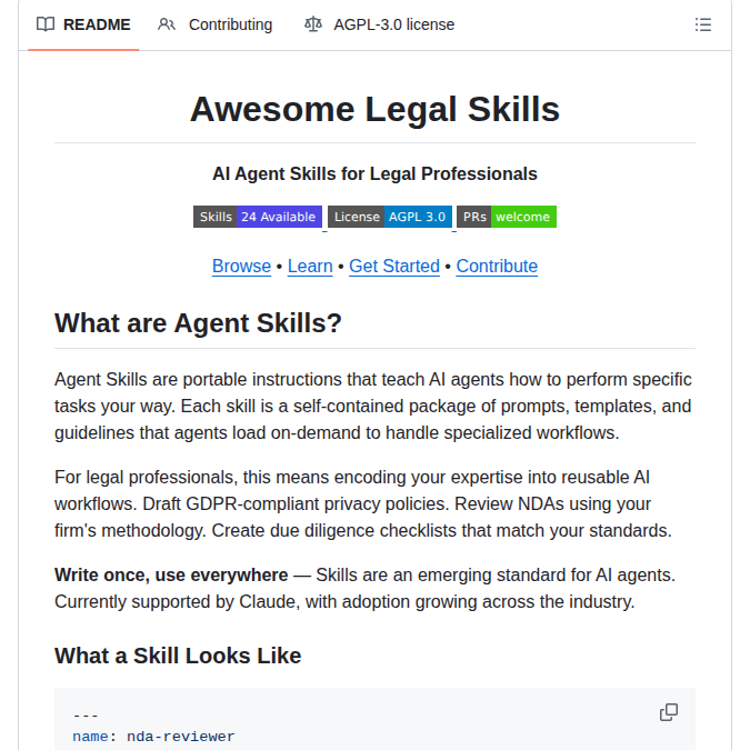 Lawvable Awesome Legal Skills screenshot
