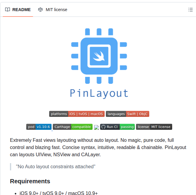 Layoutbox Pinlayout screenshot