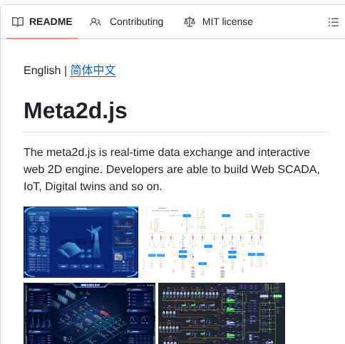 Le5le Com Meta2d.js screenshot