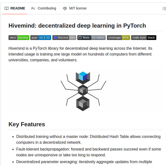 Learning At Home Hivemind screenshot