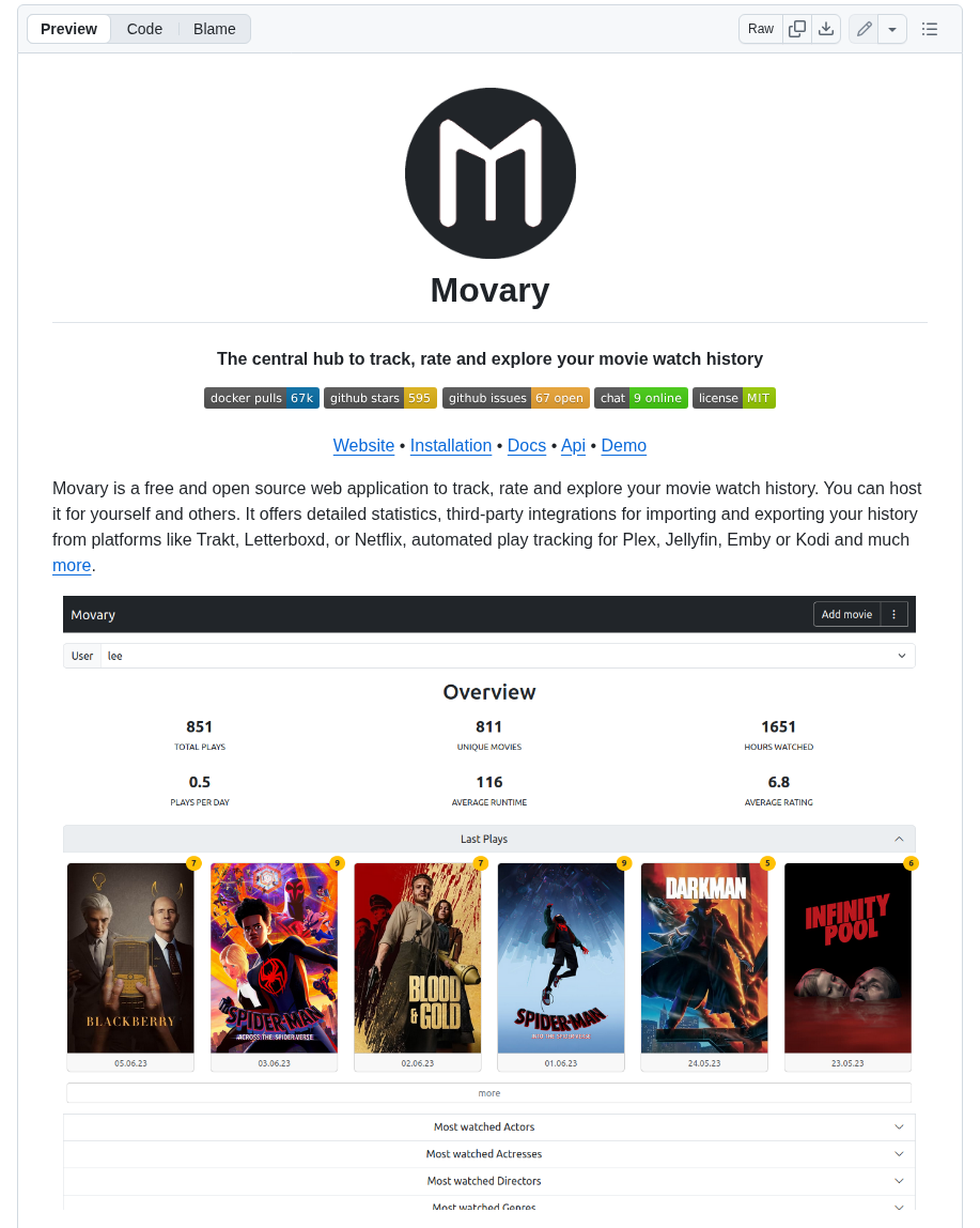 Leepeuker Movary screenshot