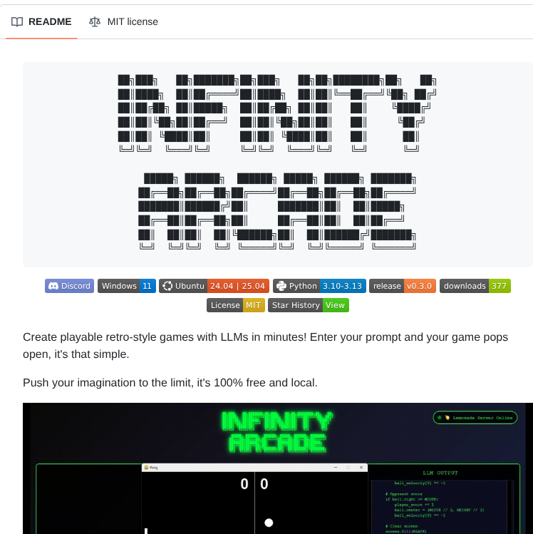 Lemonade Sdk Lemonade Arcade screenshot