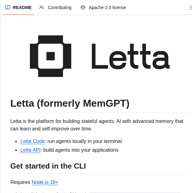 Letta Ai Letta screenshot