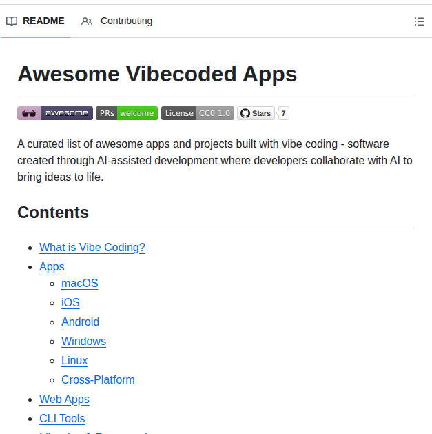 Levz0r Awesome Vibecoded Apps screenshot