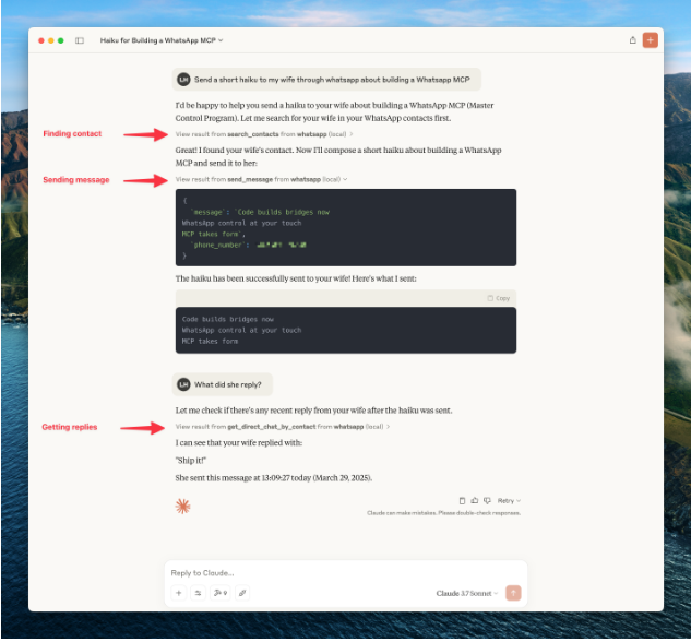 Lharries Whatsapp Mcp screenshot