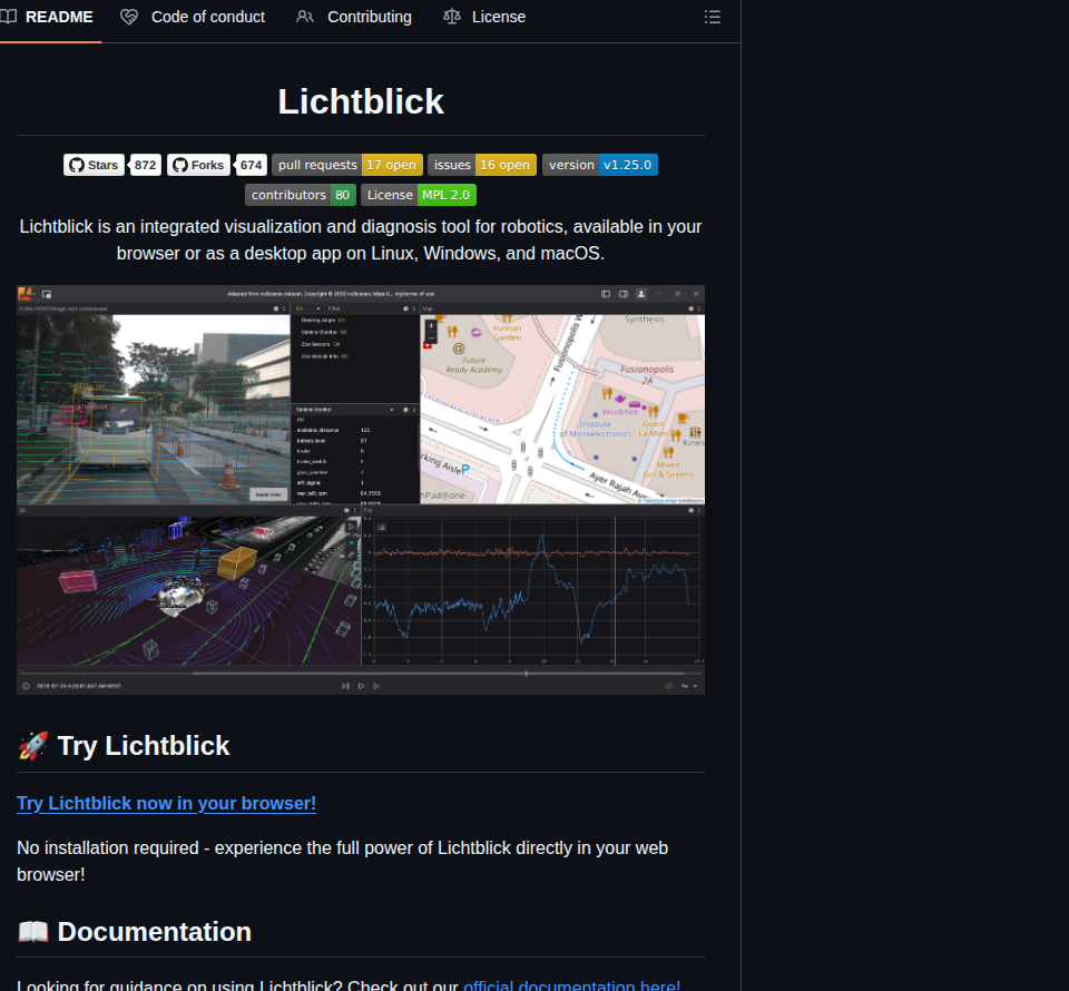 Lichtblick Suite Lichtblick screenshot