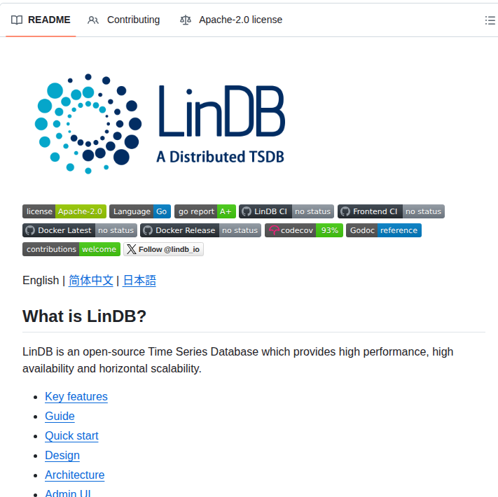 Lindb Lindb screenshot