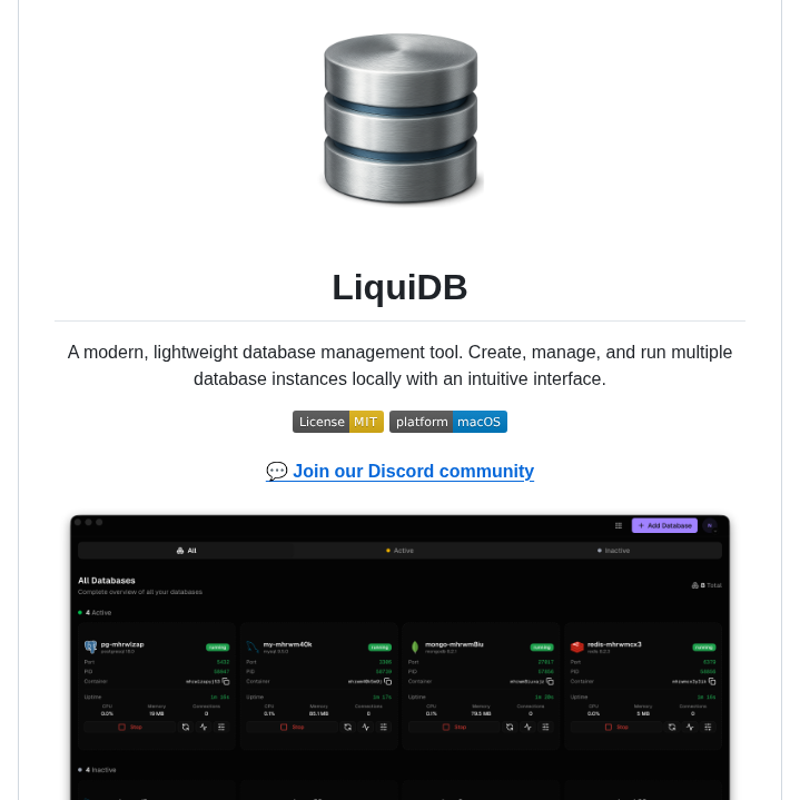 Liquidb App Liquidb screenshot