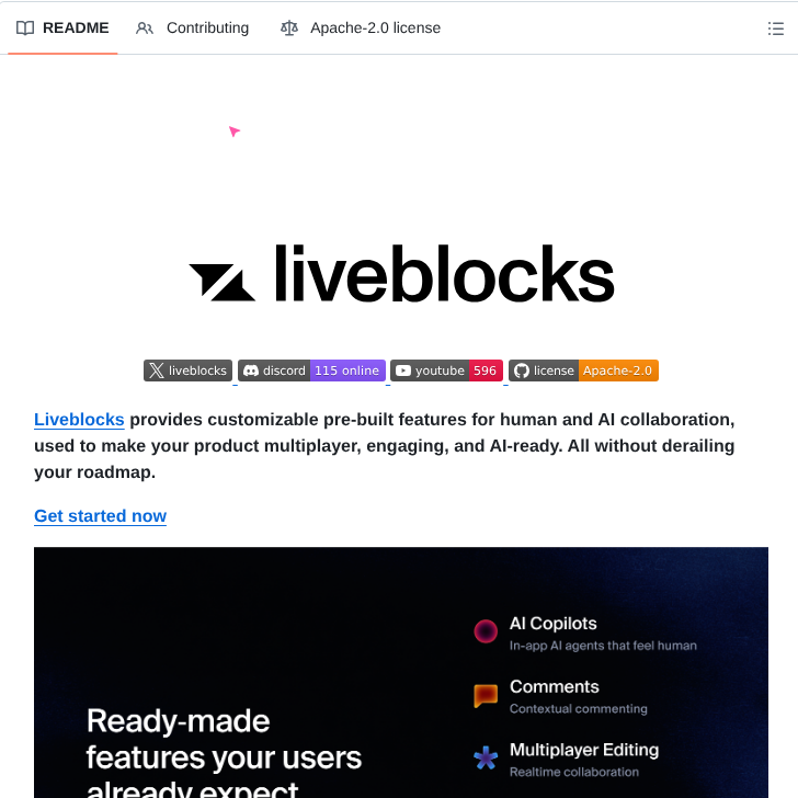 Liveblocks Liveblocks screenshot