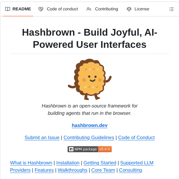 Liveloveapp Hashbrown screenshot