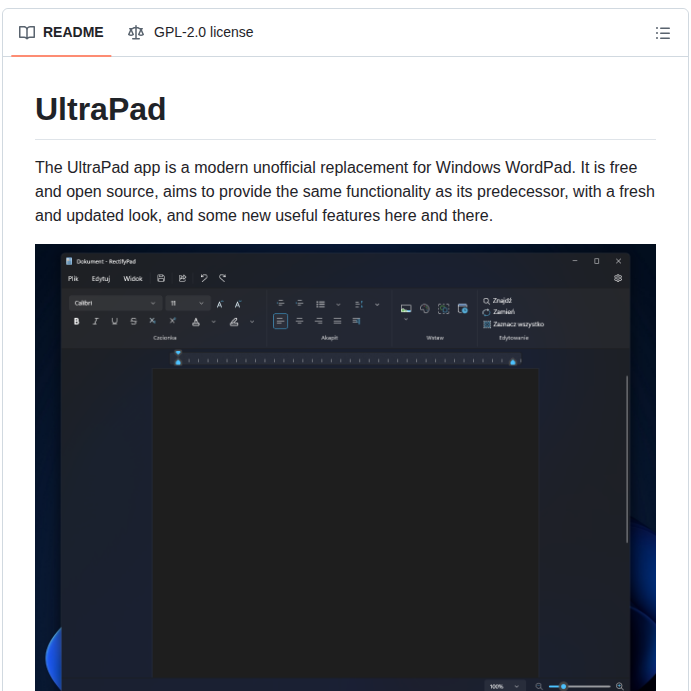 Lixkote Ultrapad screenshot