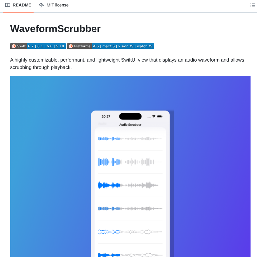 Lkora Waveformscrubber screenshot