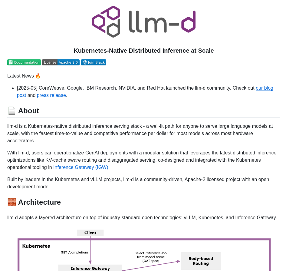Llm D Llm D screenshot