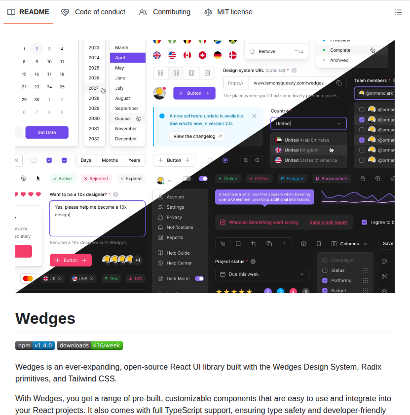 Lmsqueezy Wedges screenshot