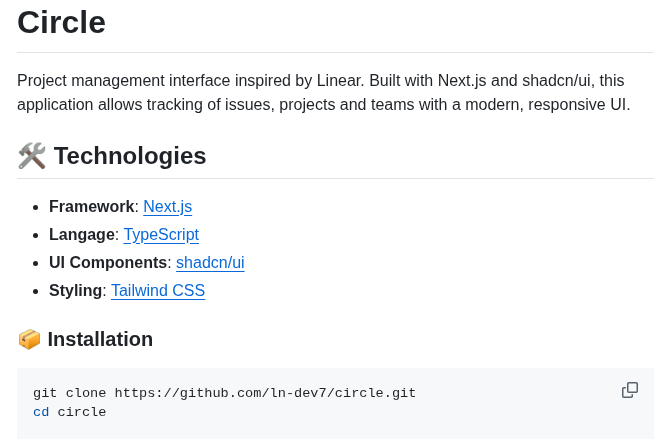 Ln Dev7 Circle screenshot