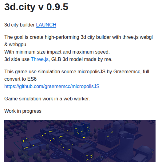Lo Th 3d.city screenshot