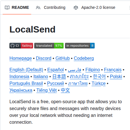Localsend Localsend screenshot