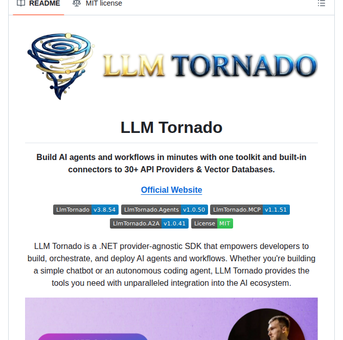 Lofcz Llmtornado screenshot