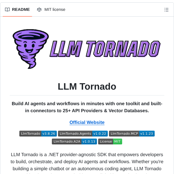 Lofcz Llmtornado screenshot