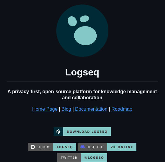 Logseq Logseq screenshot