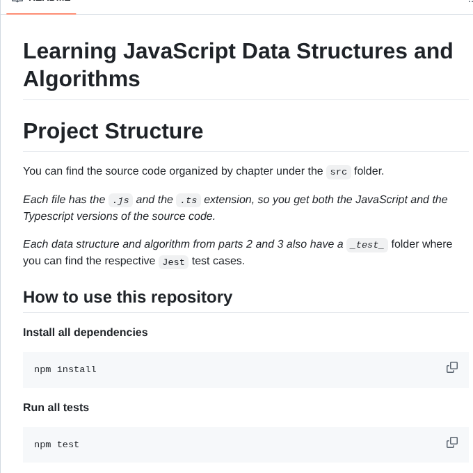 Loiane Javascript Datastructures Algorithms screenshot