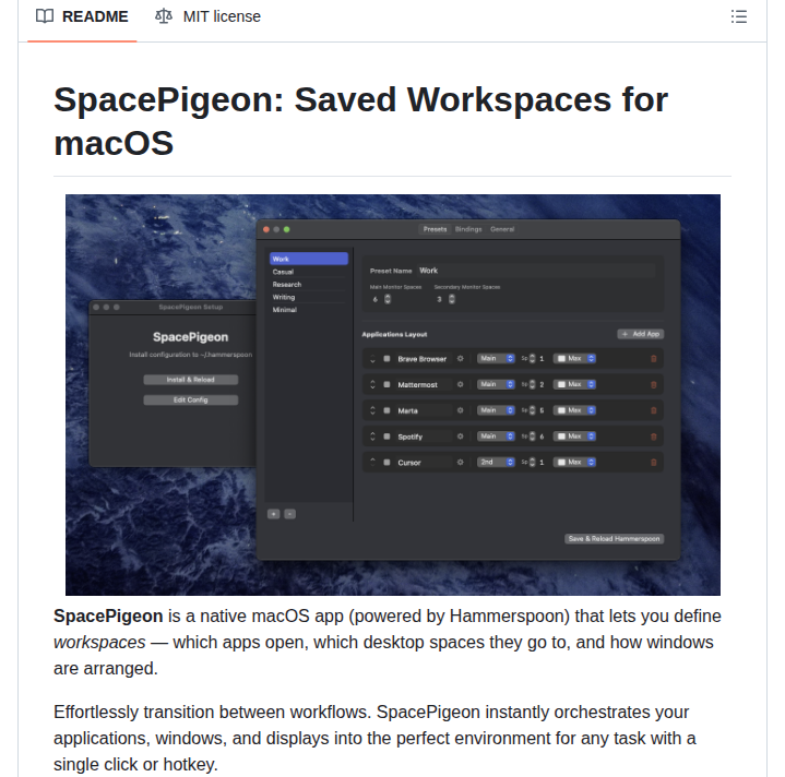 Louivers Spacepigeon screenshot