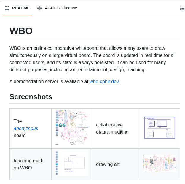 Lovasoa Whitebophir screenshot