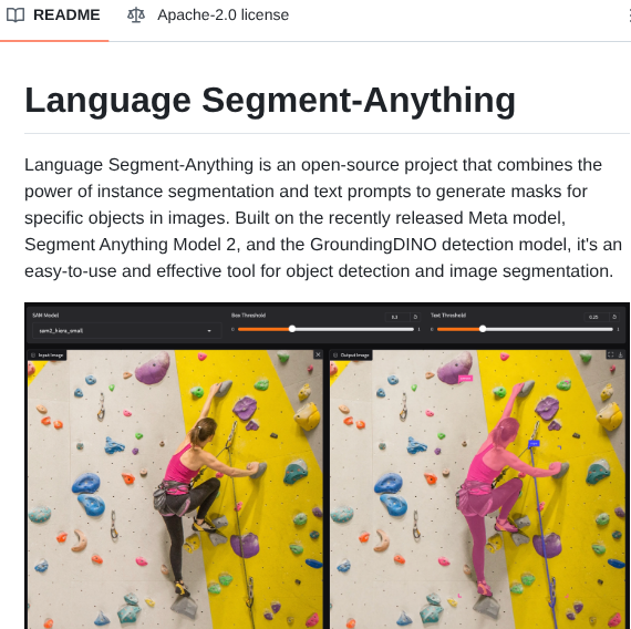 Luca Medeiros Lang Segment Anything screenshot