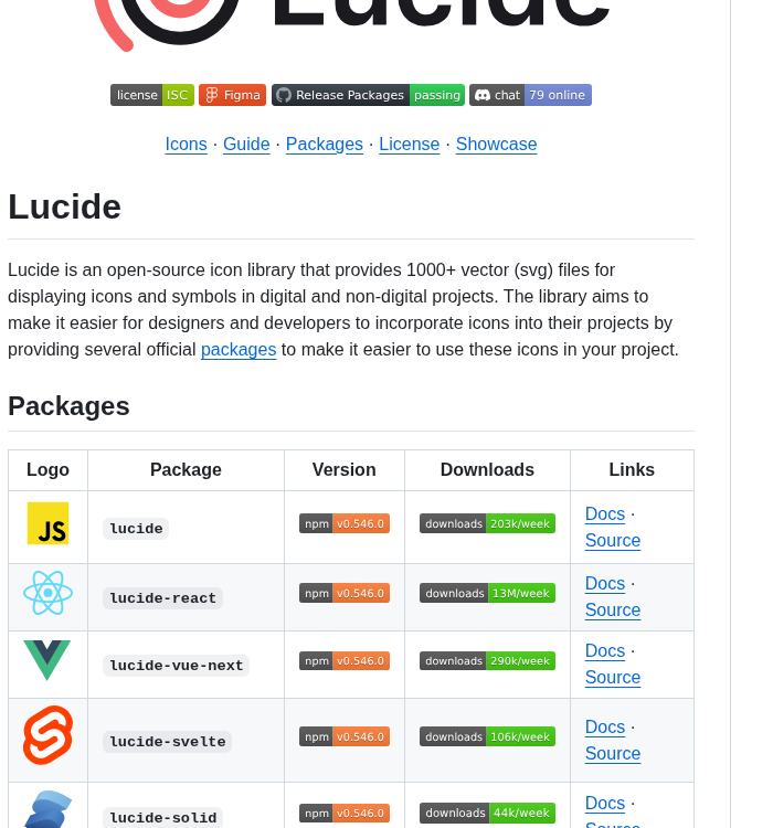 Lucide Icons Lucide screenshot