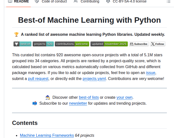 Lukasmasuch Best Of Ml Python screenshot