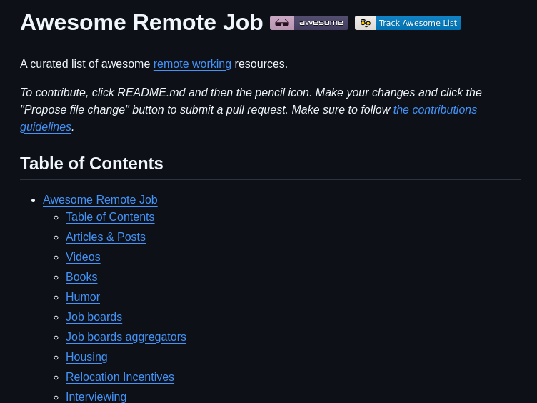 Lukasz Madon Awesome Remote Job screenshot