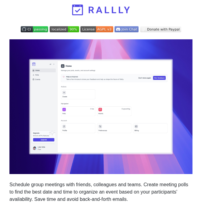 Lukevella Rallly screenshot
