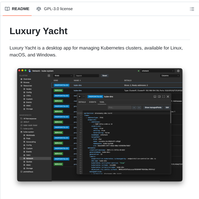 Luxury Yacht App screenshot