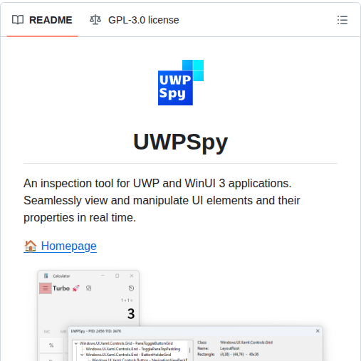 M417z Uwpspy screenshot
