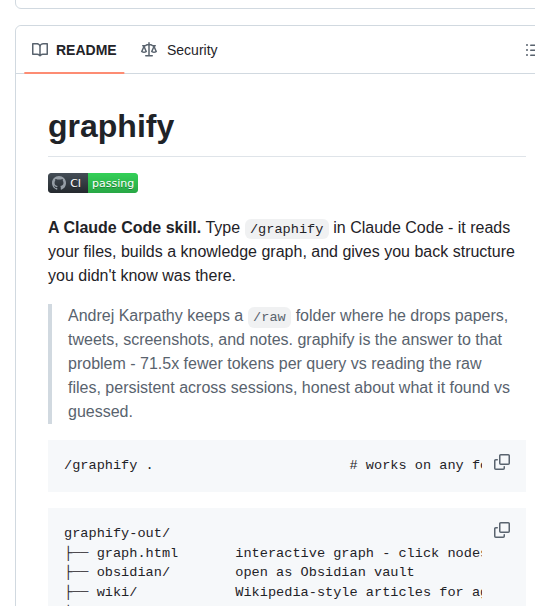 M8e Graphify screenshot