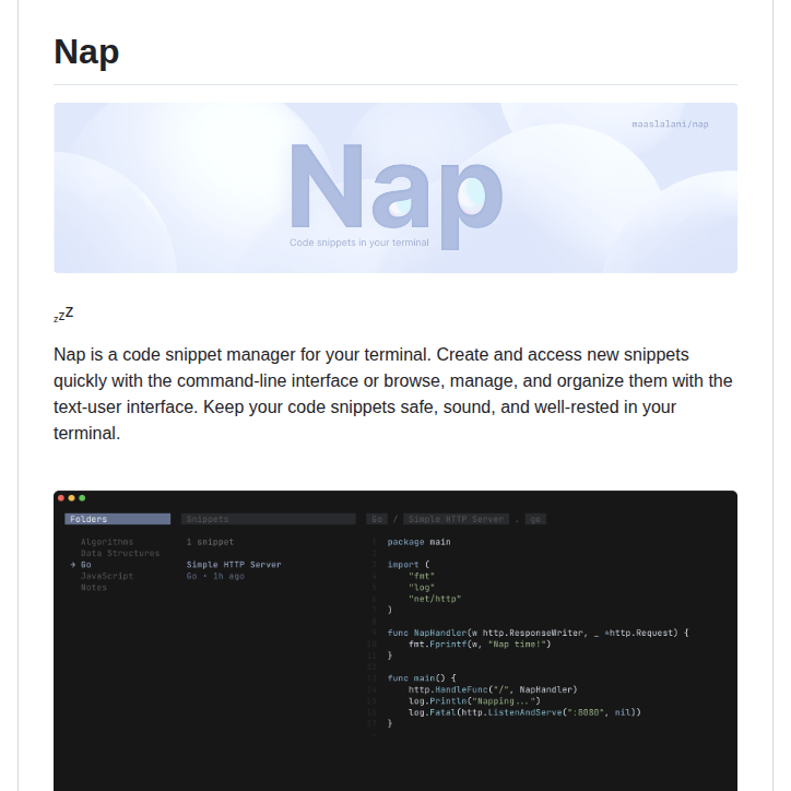 Maaslalani Nap screenshot