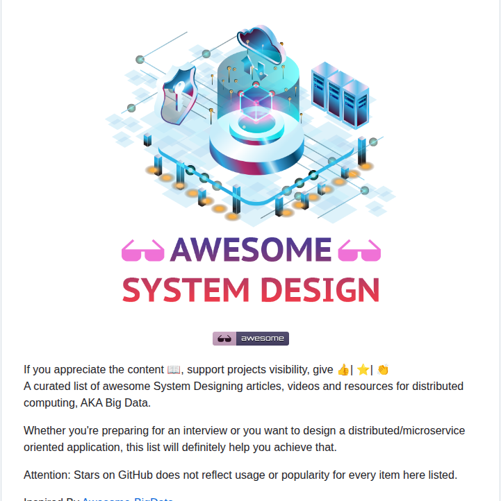 Madd86 Awesome System Design screenshot