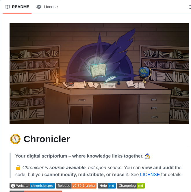 Mak Kirkland Chronicler screenshot